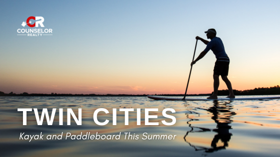 Where to Kayak, Paddleboard, and Rent Gear Around the Twin Cities | Counselor Realty